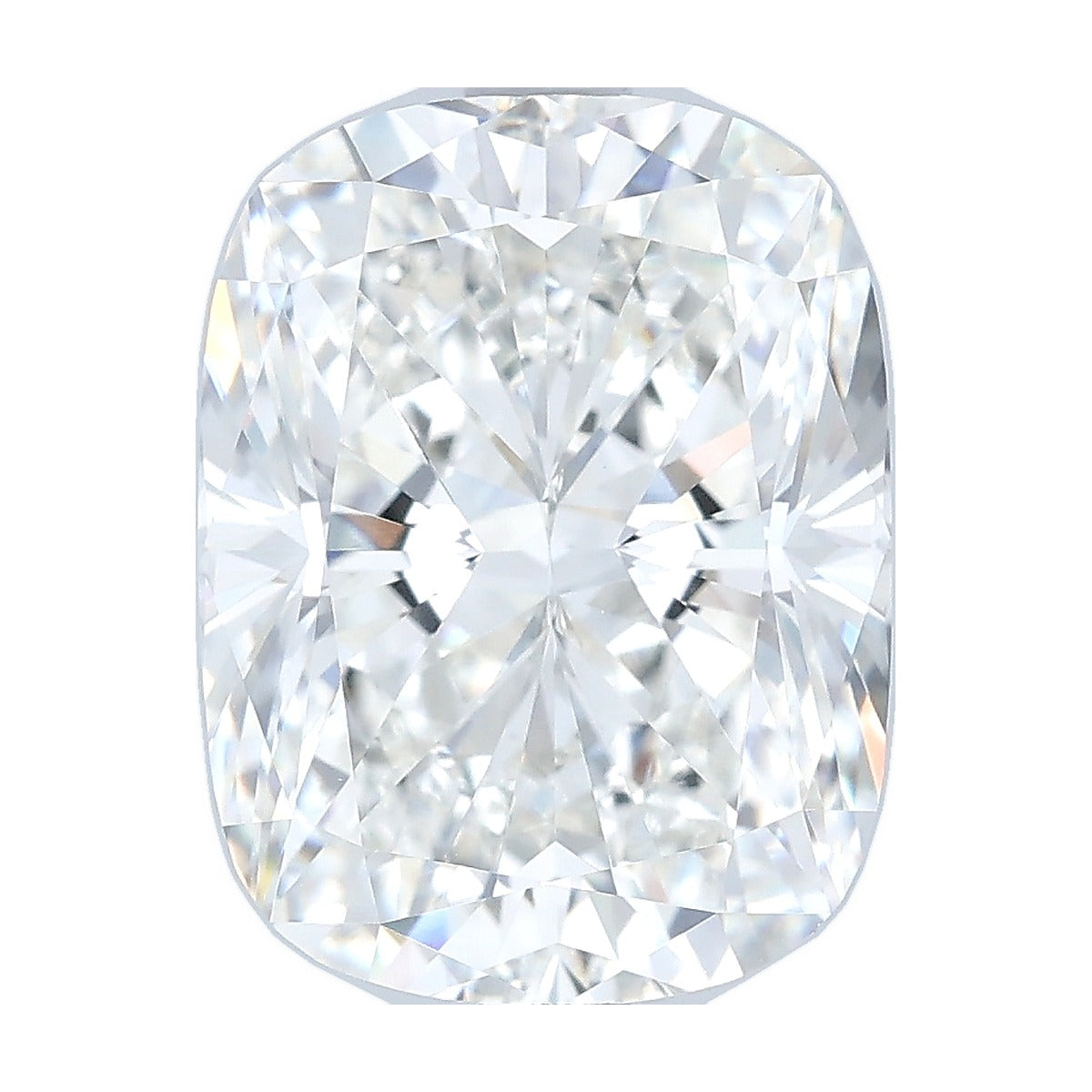 4.03 ct elongated cushion lab-grown diamond, F color, VVS2 clarity, IGI certified, still from its 360° video