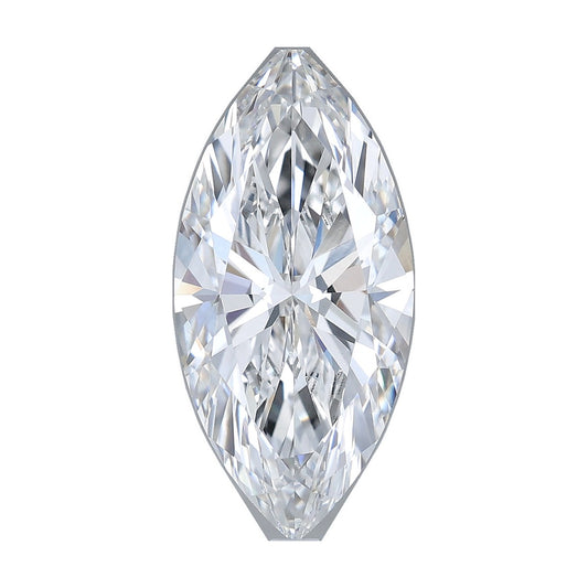 4.03 ct marquise lab-grown diamond, E color, VVS2 clarity, IGI certified, still from its 360° video