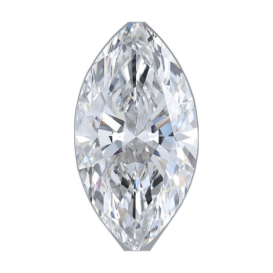 4.03 ct marquise lab-grown diamond, E color, VVS2 clarity, IGI certified, still from its 360° video