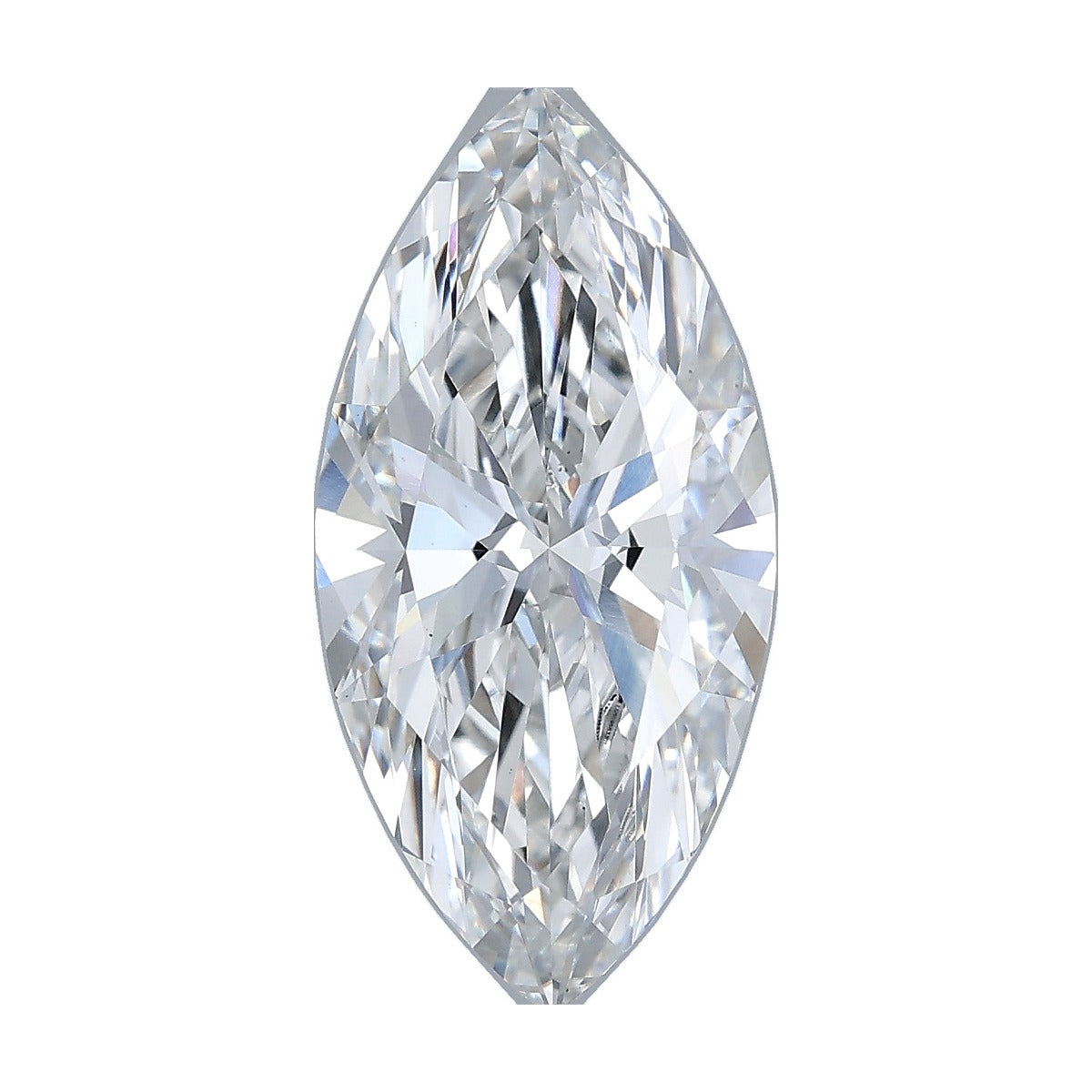 4.03 ct marquise lab-grown diamond, F color, VS1 clarity, IGI certified, still from its 360° video