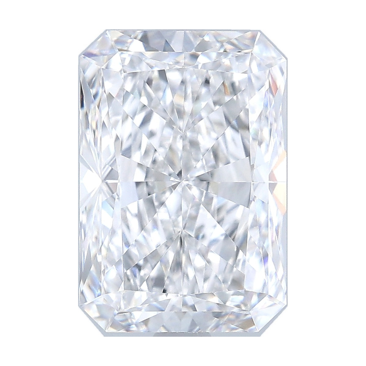 4.03 ct radiant lab-grown diamond, D color, VVS1 clarity, GIA certified, still from its 360° video