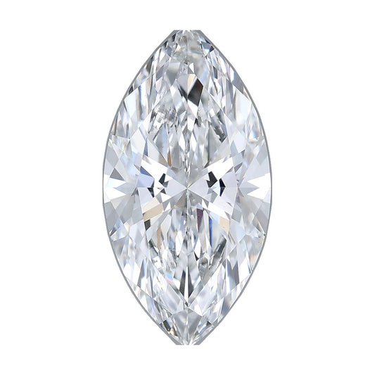 4.04 ct marquise lab-grown diamond, E color, VS1 clarity, IGI certified, still from its 360° video