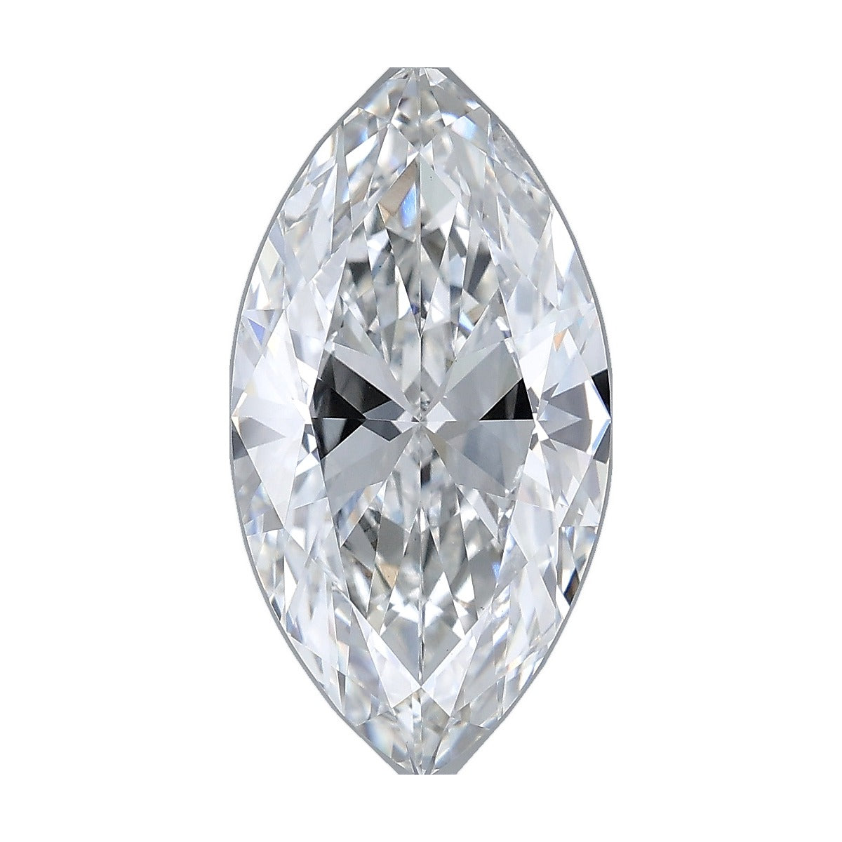 4.04 ct marquise lab-grown diamond, F color, VS1 clarity, IGI certified, still from its 360° video