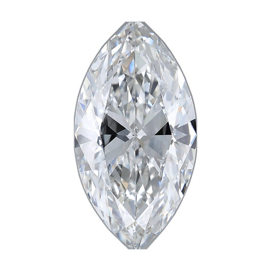 4.04 ct marquise lab-grown diamond, F color, VS1 clarity, IGI certified, still from its 360° video
