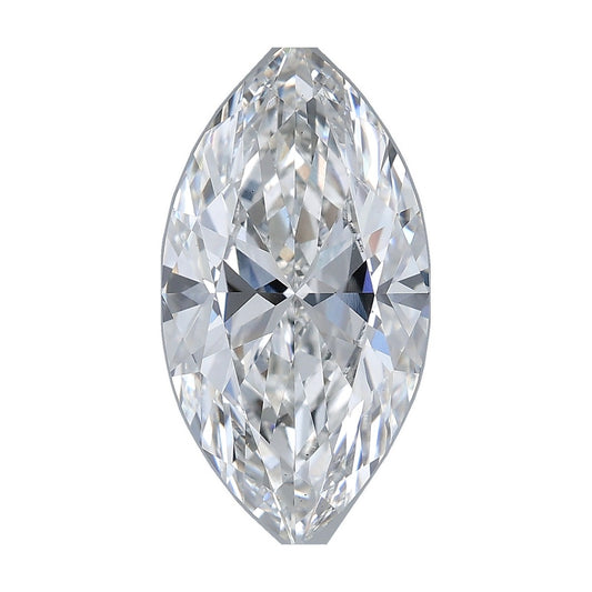 4.04 ct marquise lab-grown diamond, F color, VS2 clarity, IGI certified, still from its 360° video