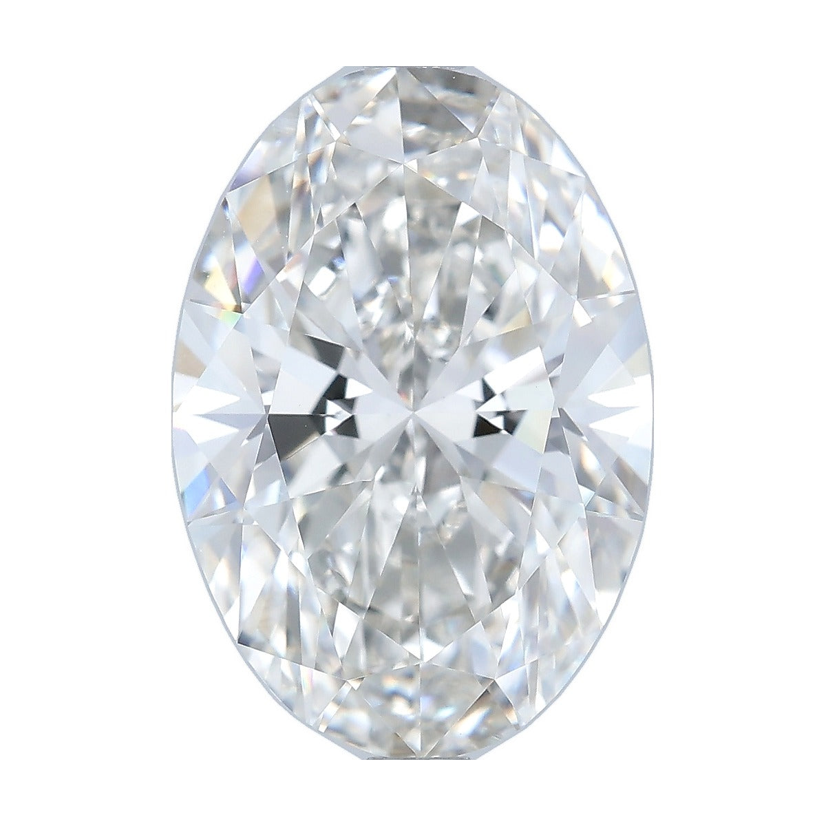 4.04 ct oval lab-grown diamond, G color, VVS2 clarity, IGI certified, still from its 360° video