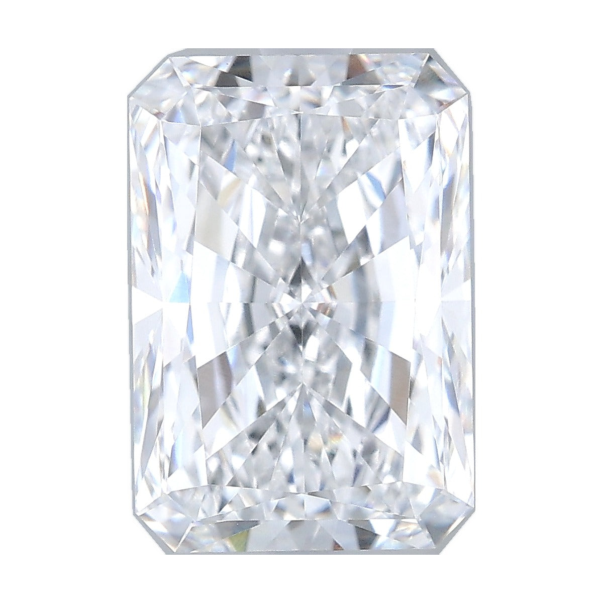 4.04 ct radiant lab-grown diamond, E color, VS1 clarity, GIA certified, still from its 360° video