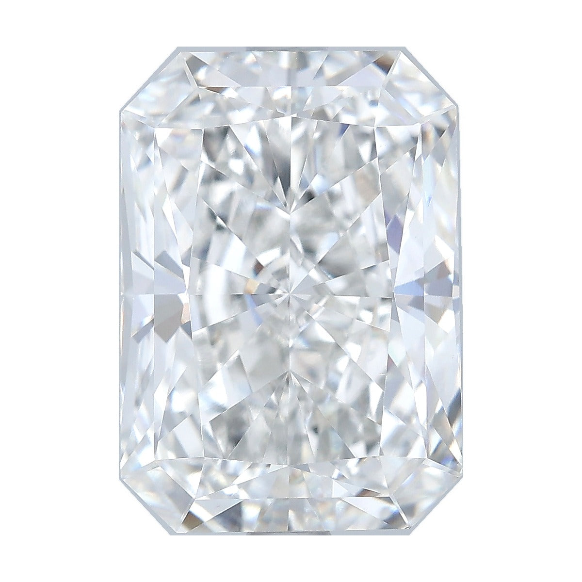 4.04 ct radiant lab-grown diamond, F color, VS1 clarity, IGI certified, still from its 360° video