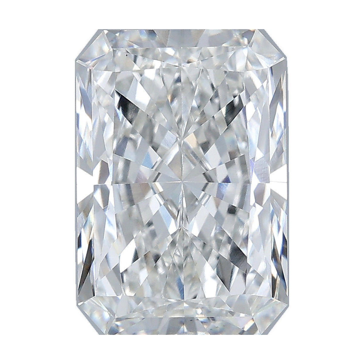 4.04 ct radiant lab-grown diamond, F color, VS1 clarity, IGI certified, still from its 360° video