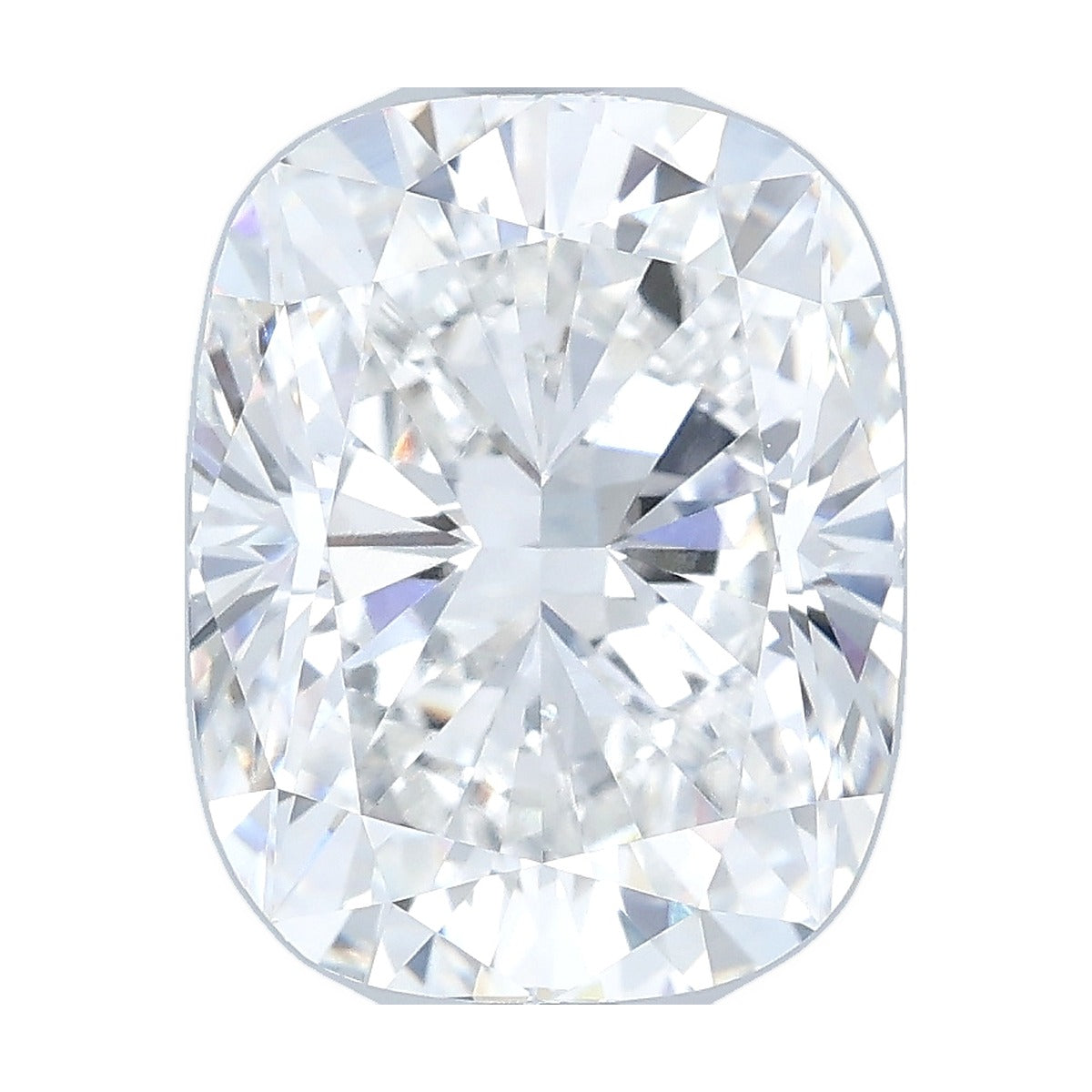 4.05 ct elongated cushion lab-grown diamond, E color, VVS2 clarity, IGI certified, still from its 360° video