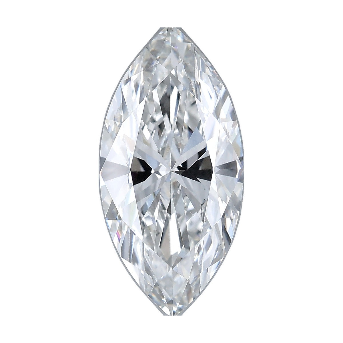 4.06 ct marquise lab-grown diamond, F color, VS1 clarity, IGI certified, still from its 360° video