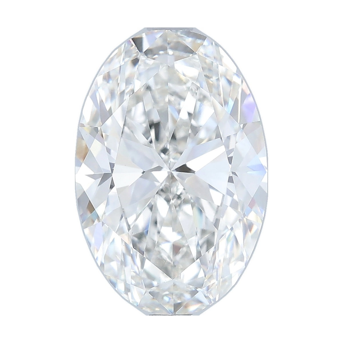 4.06 ct oval lab-grown diamond, G color, VVS2 clarity, IGI certified, still from its 360° video