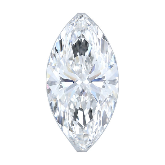 4.07 ct marquise lab-grown diamond, E color, VVS2 clarity, IGI certified, still from its 360° video
