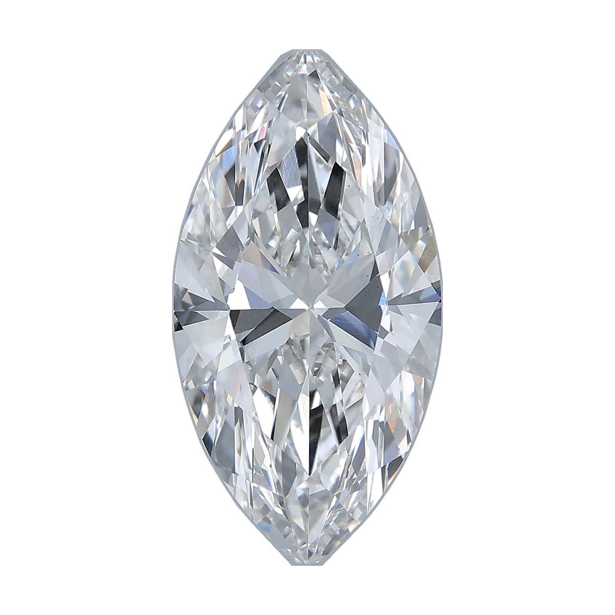 4.07 ct marquise lab-grown diamond, F color, VS1 clarity, IGI certified, still from its 360° video