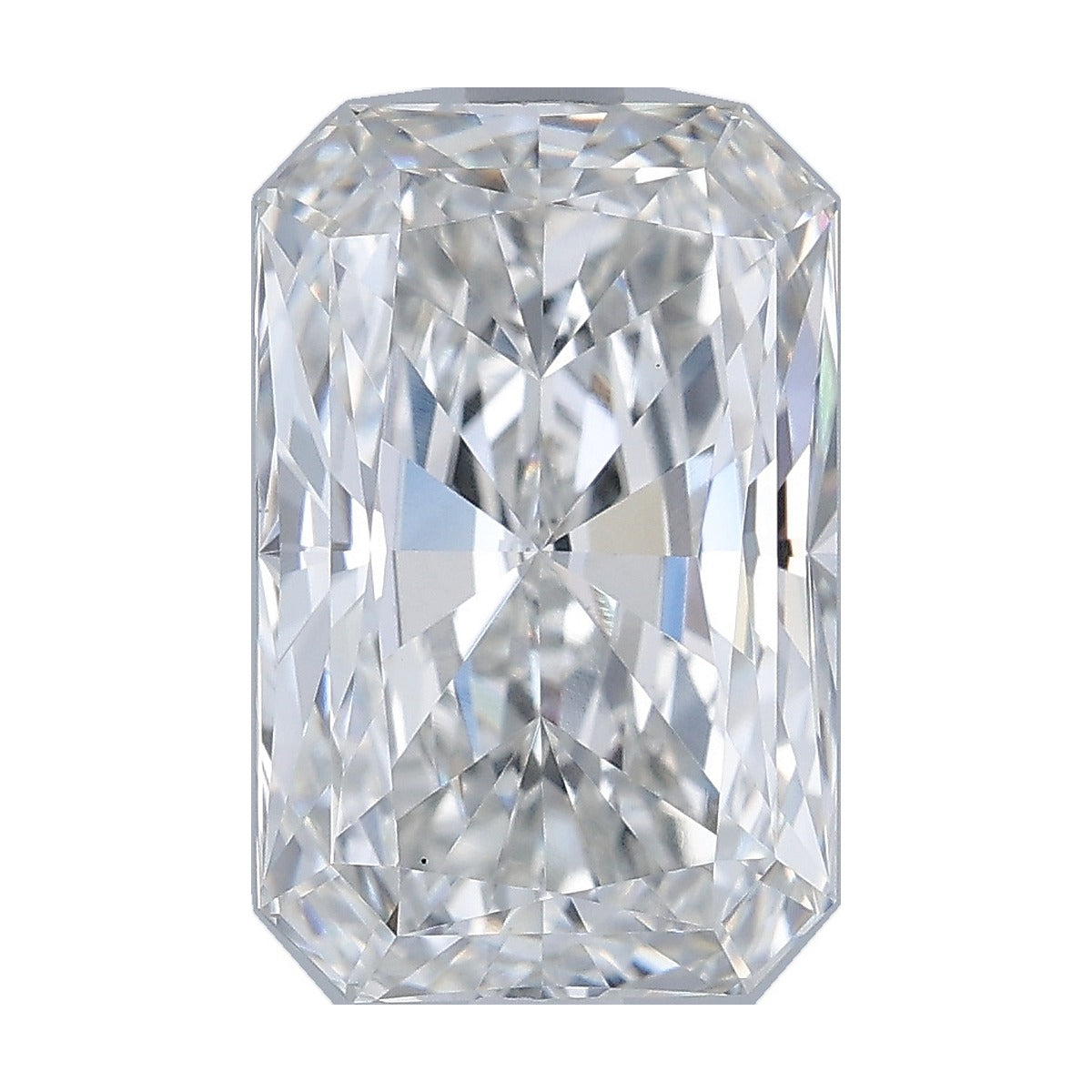 4.08 ct radiant lab-grown diamond, F color, VS1 clarity, IGI certified, still from its 360° video
