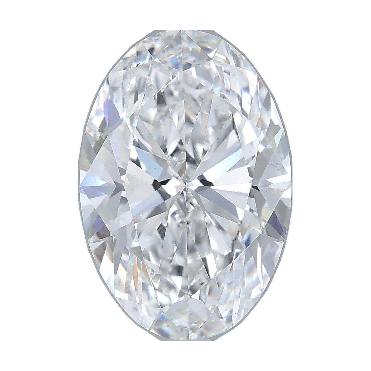 4.09 ct oval lab-grown diamond, D color, VS1 clarity, IGI certified, still from its 360° video