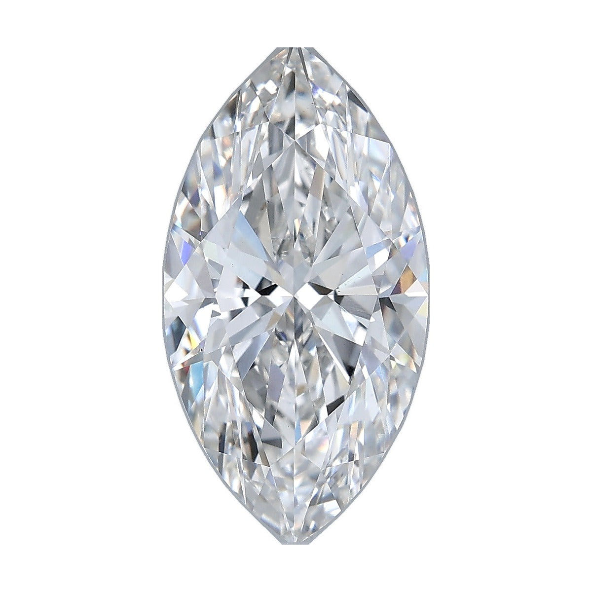 4.30 ct marquise lab-grown diamond, F color, VS1 clarity, IGI certified, still from its 360° video