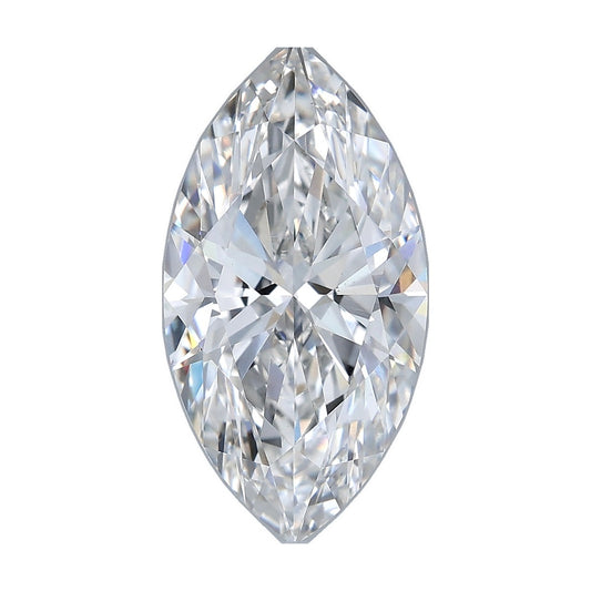 4.30 ct marquise lab-grown diamond, F color, VS1 clarity, IGI certified, still from its 360° video