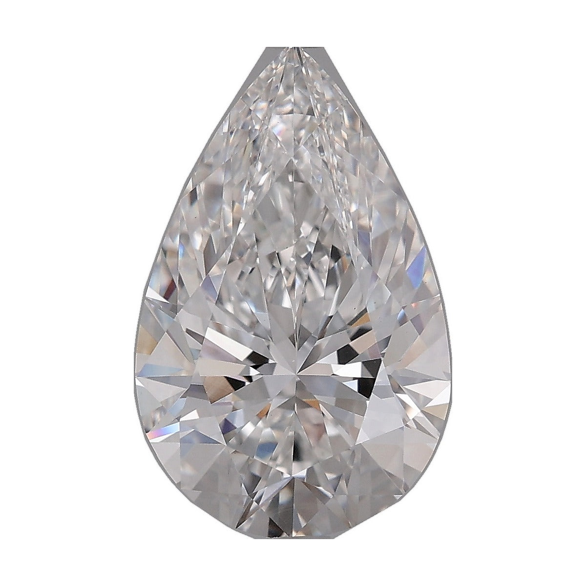4.50 ct pear lab-grown diamond, D color, VS1 clarity, IGI certified, still from its 360° video