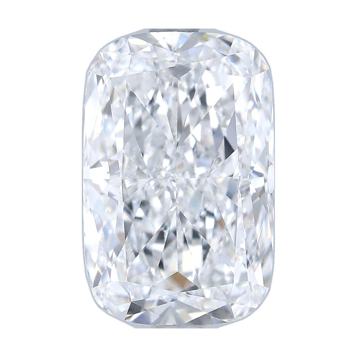 4.51 ct elongated cushion lab-grown diamond, D color, VVS1 clarity, IGI certified, still from its 360° video
