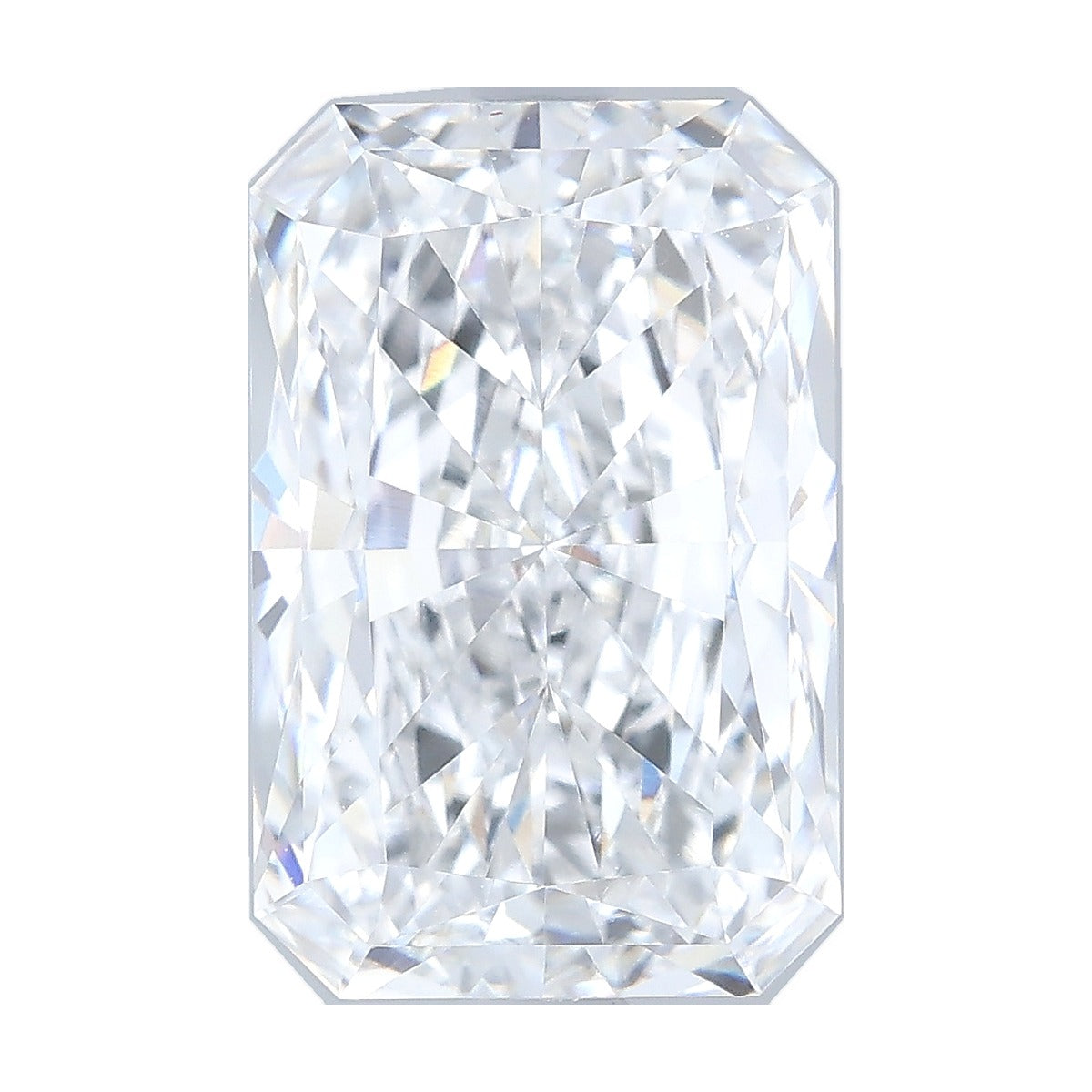 4.51 ct radiant lab-grown diamond, D color, VVS1 clarity, IGI certified, still from its 360° video