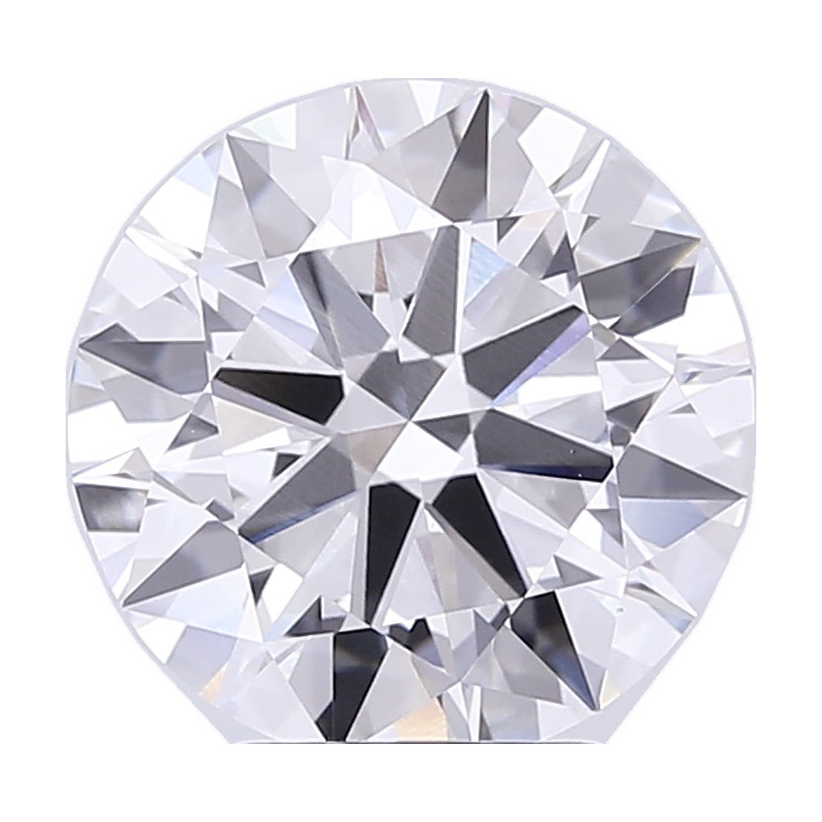 4.51 ct round lab-grown diamond, G color, VS1 clarity, IGI certified, still from its 360° video
