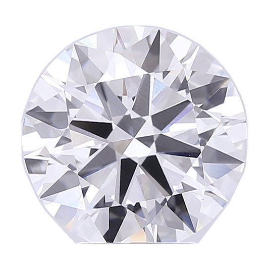 4.51 ct round lab-grown diamond, G color, VS1 clarity, IGI certified, still from its 360° video