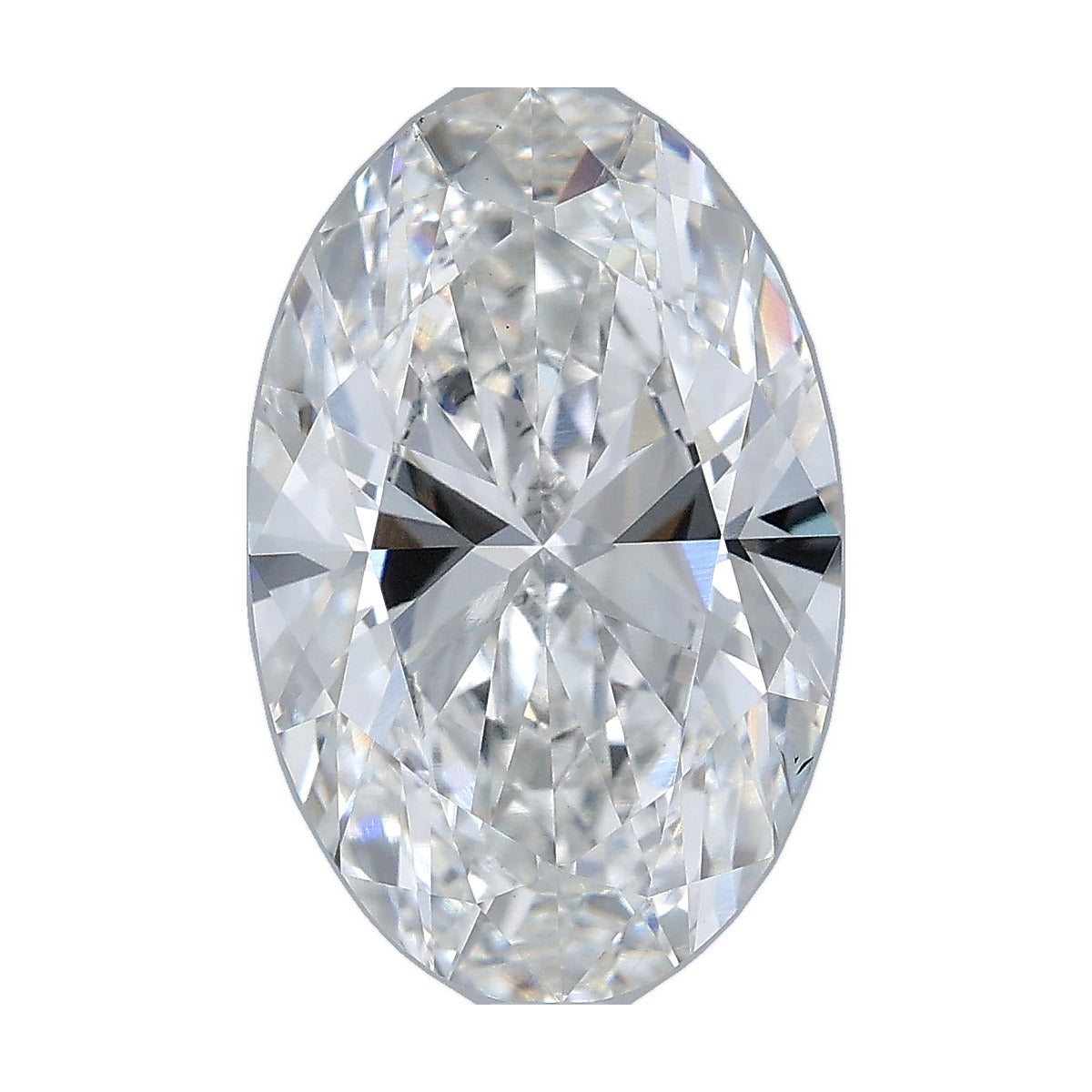 4.52 ct oval lab-grown diamond, F color, VS1 clarity, IGI certified, still from its 360° video