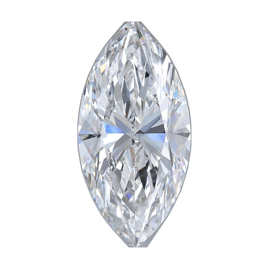 4.53 ct marquise lab-grown diamond, E color, VS1 clarity, IGI certified, still from its 360° video