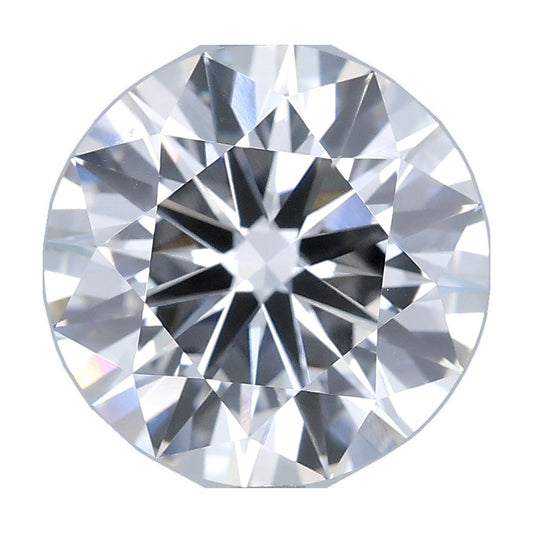 4.53 ct round lab-grown diamond, E color, VS1 clarity, IGI certified, still from its 360° video