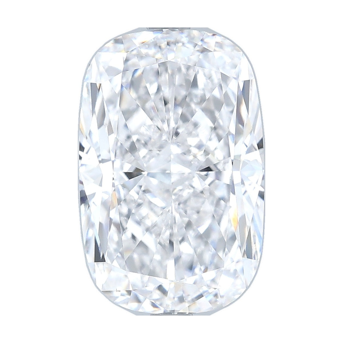 4.54 ct elongated cushion lab-grown diamond, D color, VS1 clarity, IGI certified, still from its 360° video