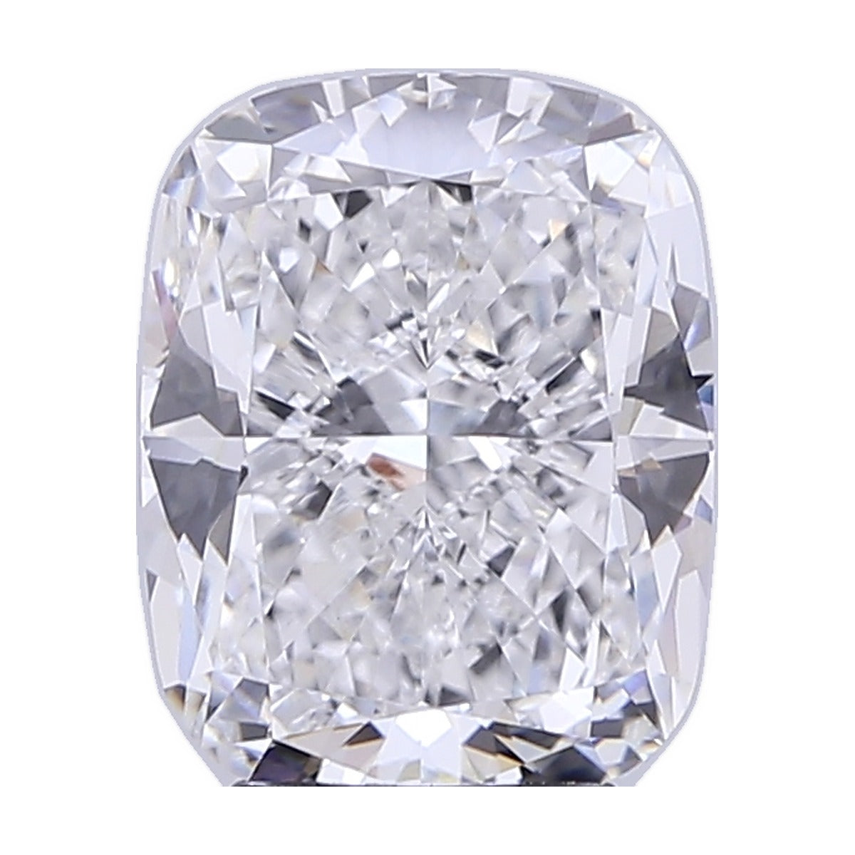 4.54 ct elongated cushion lab-grown diamond, E color, VVS2 clarity, IGI certified, still from its 360° video