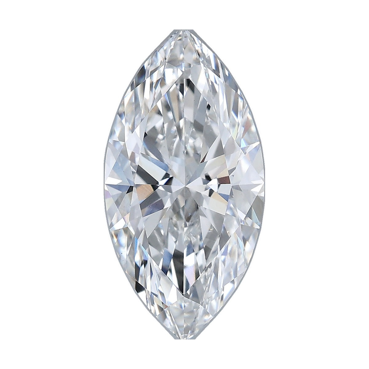4.54 ct marquise lab-grown diamond, E color, VS1 clarity, IGI certified, still from its 360° video