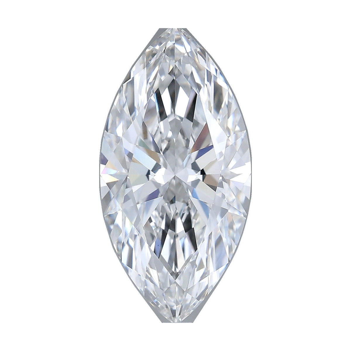 4.55 ct marquise lab-grown diamond, D color, VVS2 clarity, IGI certified, still from its 360° video