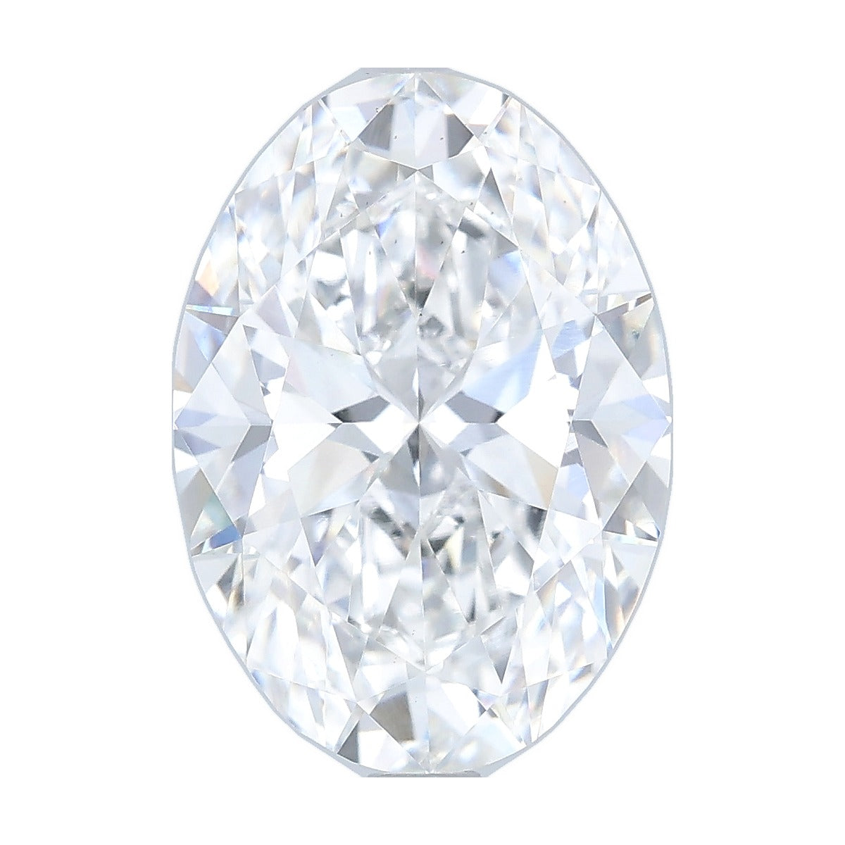 4.55 ct oval lab-grown diamond, E color, VS2 clarity, IGI certified, still from its 360° video