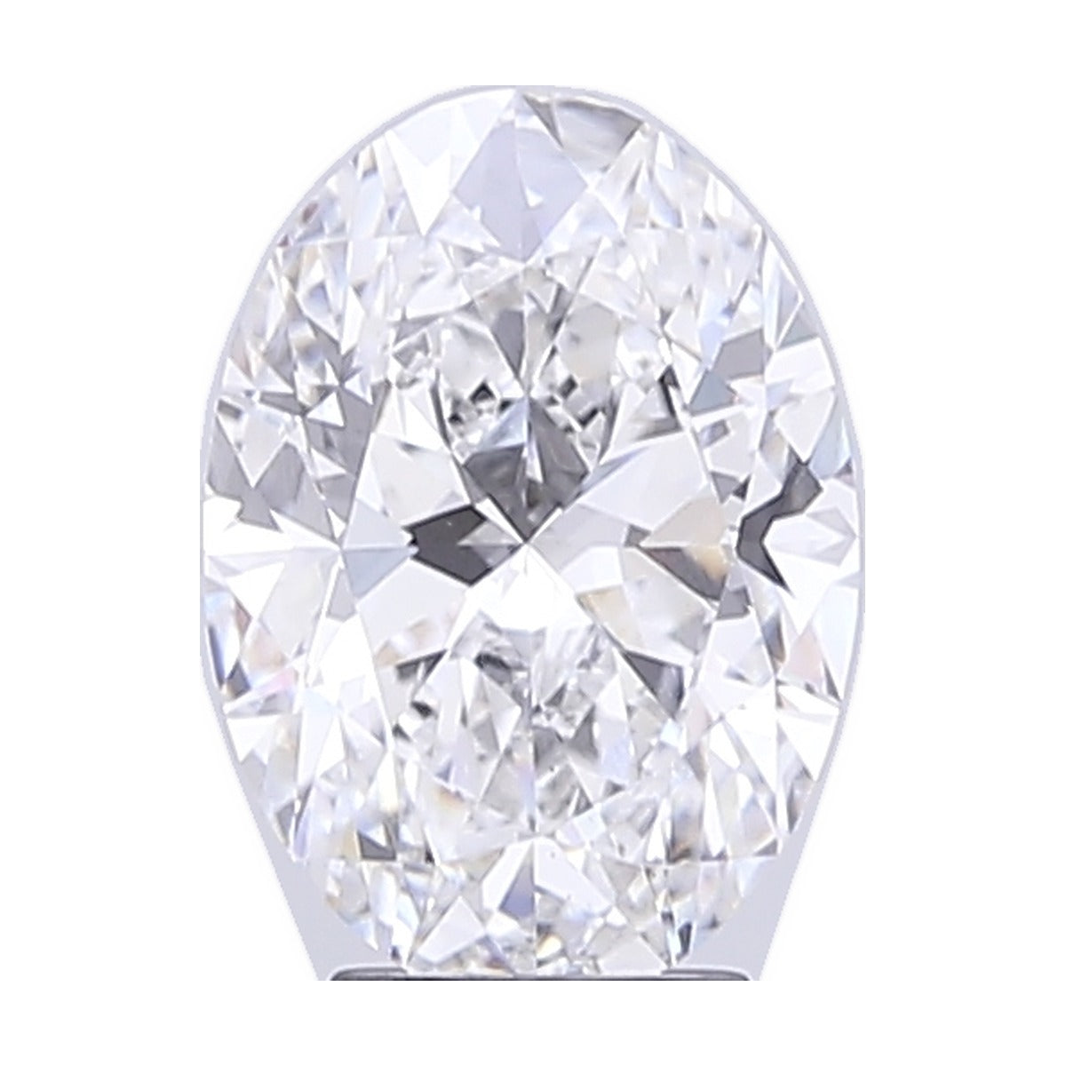 4.55 ct oval lab-grown diamond, F color, VS1 clarity, IGI certified, still from its 360° video