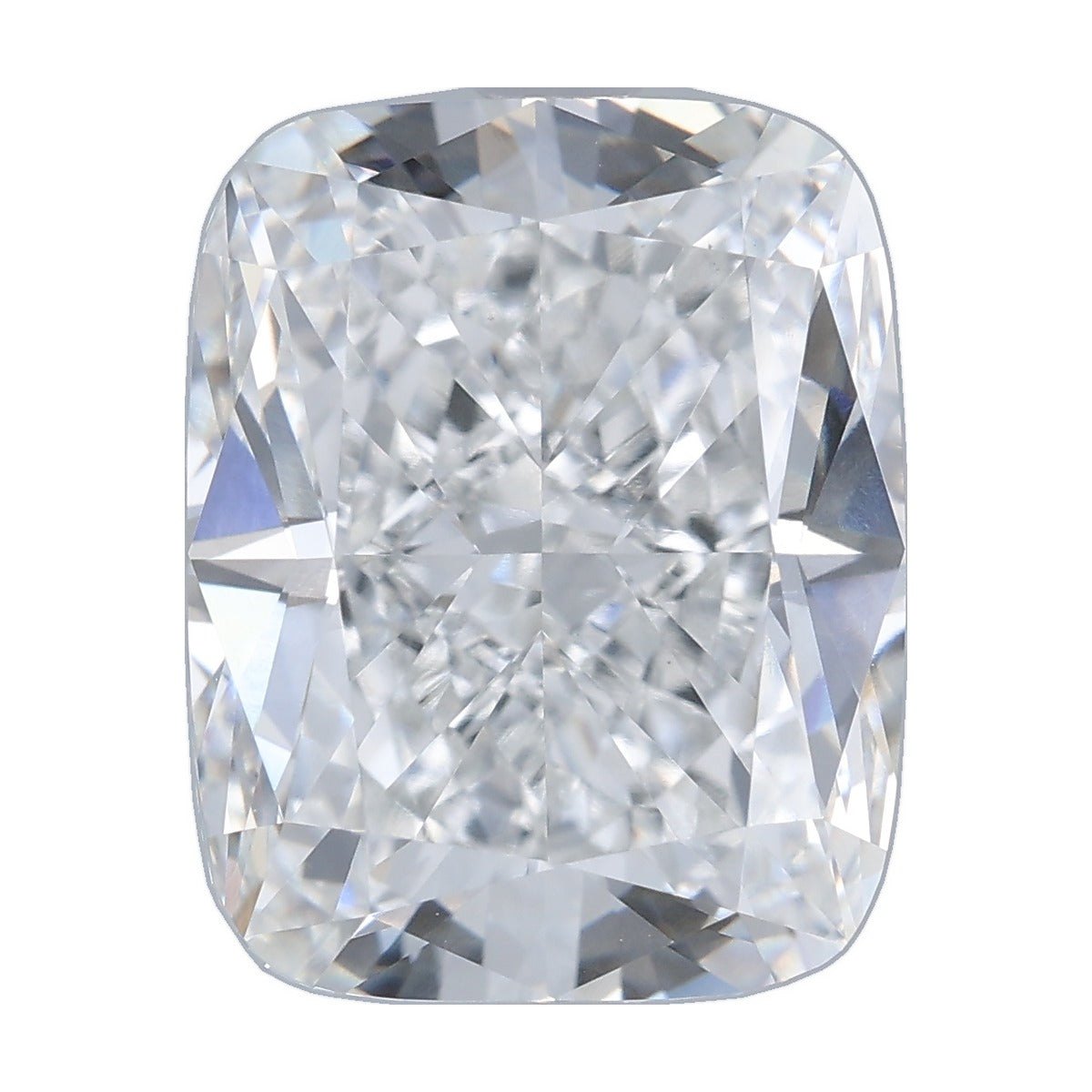4.59 ct elongated cushion lab-grown diamond, E color, VS1 clarity, IGI certified, still from its 360° video