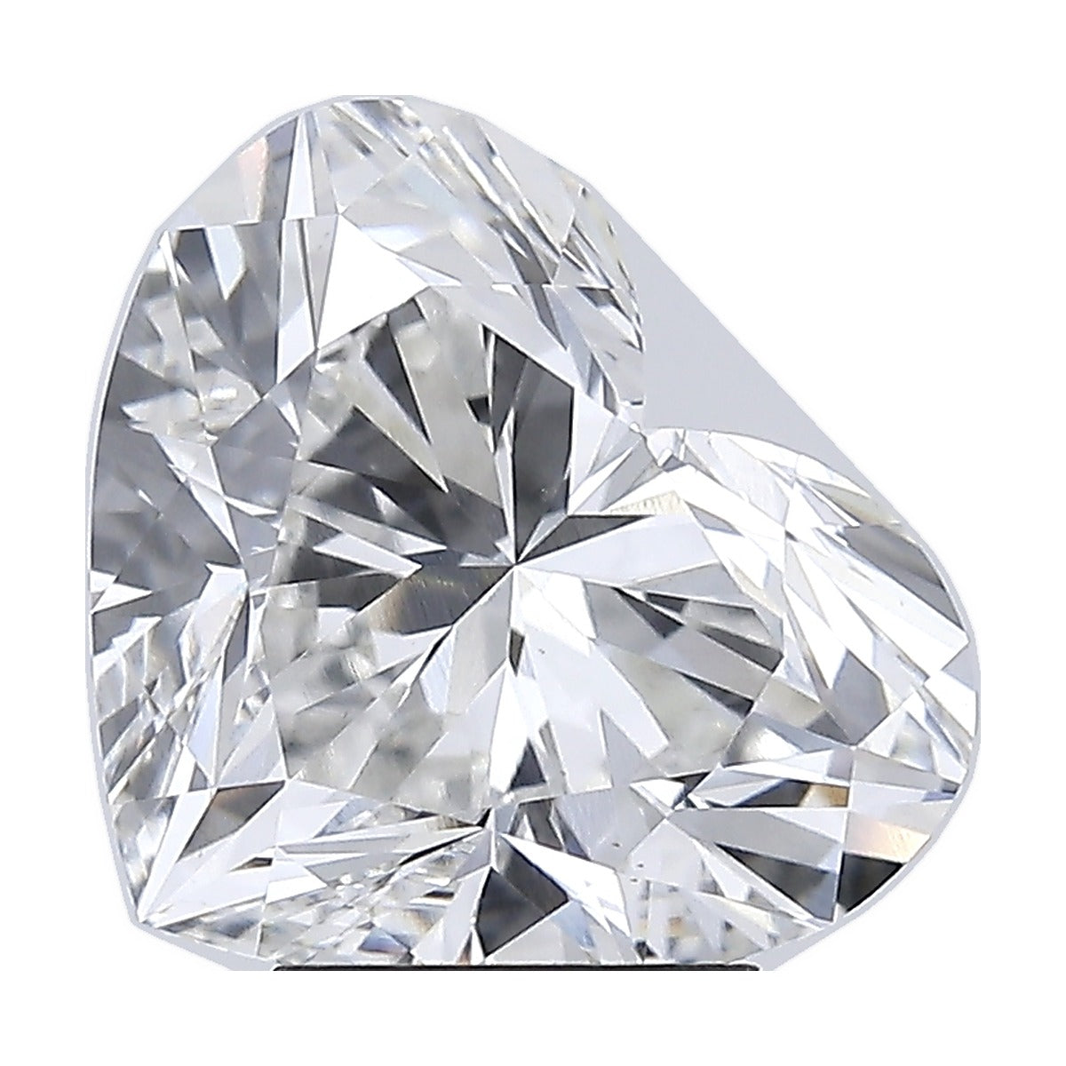 4.75 ct heart lab-grown diamond, G color, VS2 clarity, GIA certified, still from its 360° video