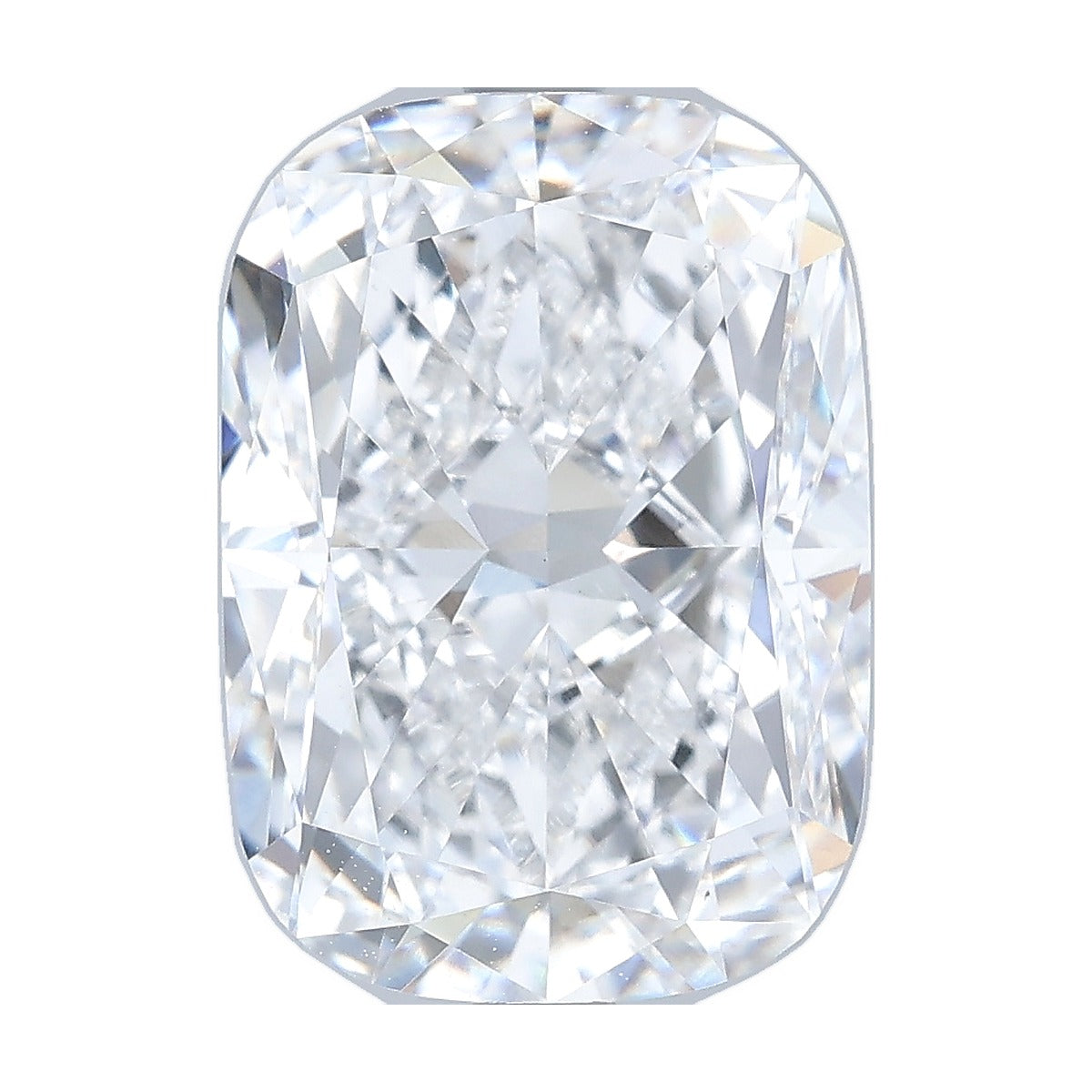 5.01 ct elongated cushion lab-grown diamond, D color, VS1 clarity, IGI certified, still from its 360° video