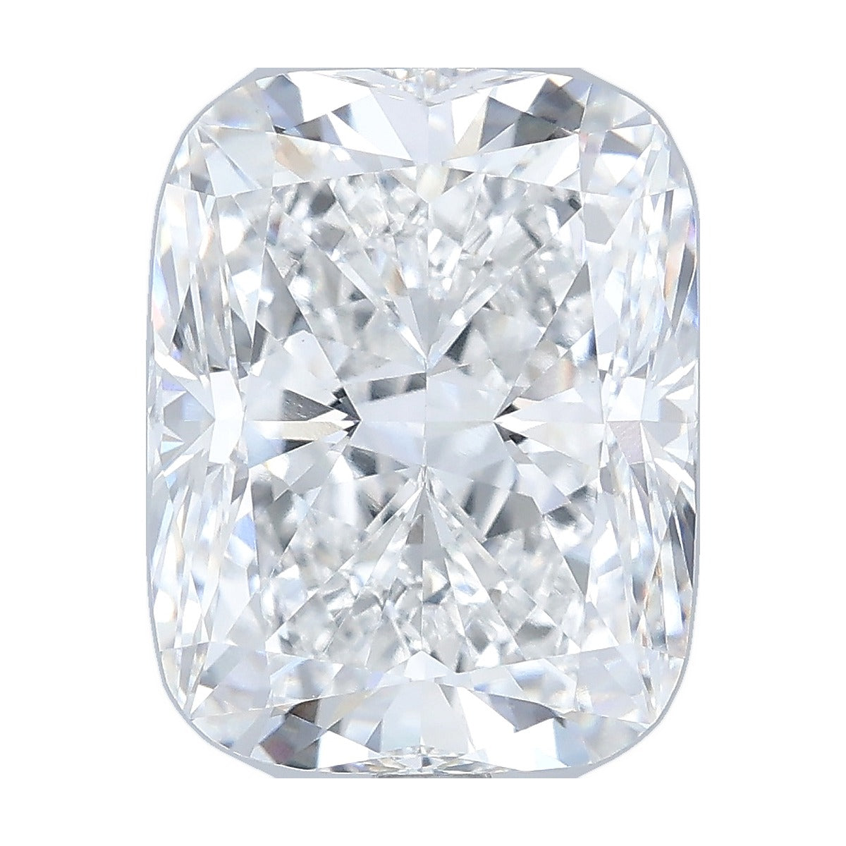 5.03 ct elongated cushion lab-grown diamond, E color, VVS2 clarity, IGI certified, still from its 360° video
