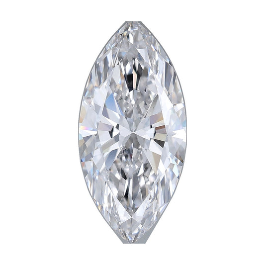 5.03 ct marquise lab-grown diamond, F color, VS1 clarity, IGI certified, still from its 360° video