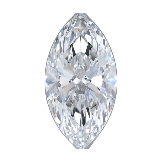 5.04 ct marquise lab-grown diamond, D color, VVS2 clarity, IGI certified, still from its 360° video