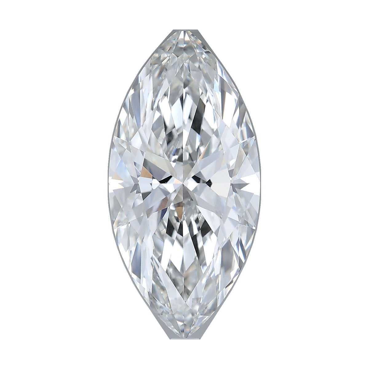 5.04 ct marquise lab-grown diamond, F color, VS1 clarity, IGI certified, still from its 360° video