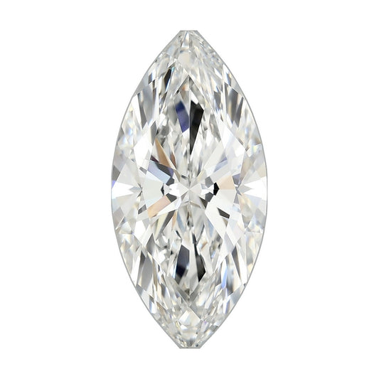 5.04 ct marquise lab-grown diamond, F color, VVS2 clarity, IGI certified, still from its 360° video
