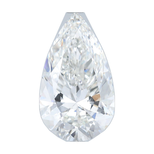 5.05 ct pear lab-grown diamond, G color, VVS2 clarity, IGI certified, still from its 360° video