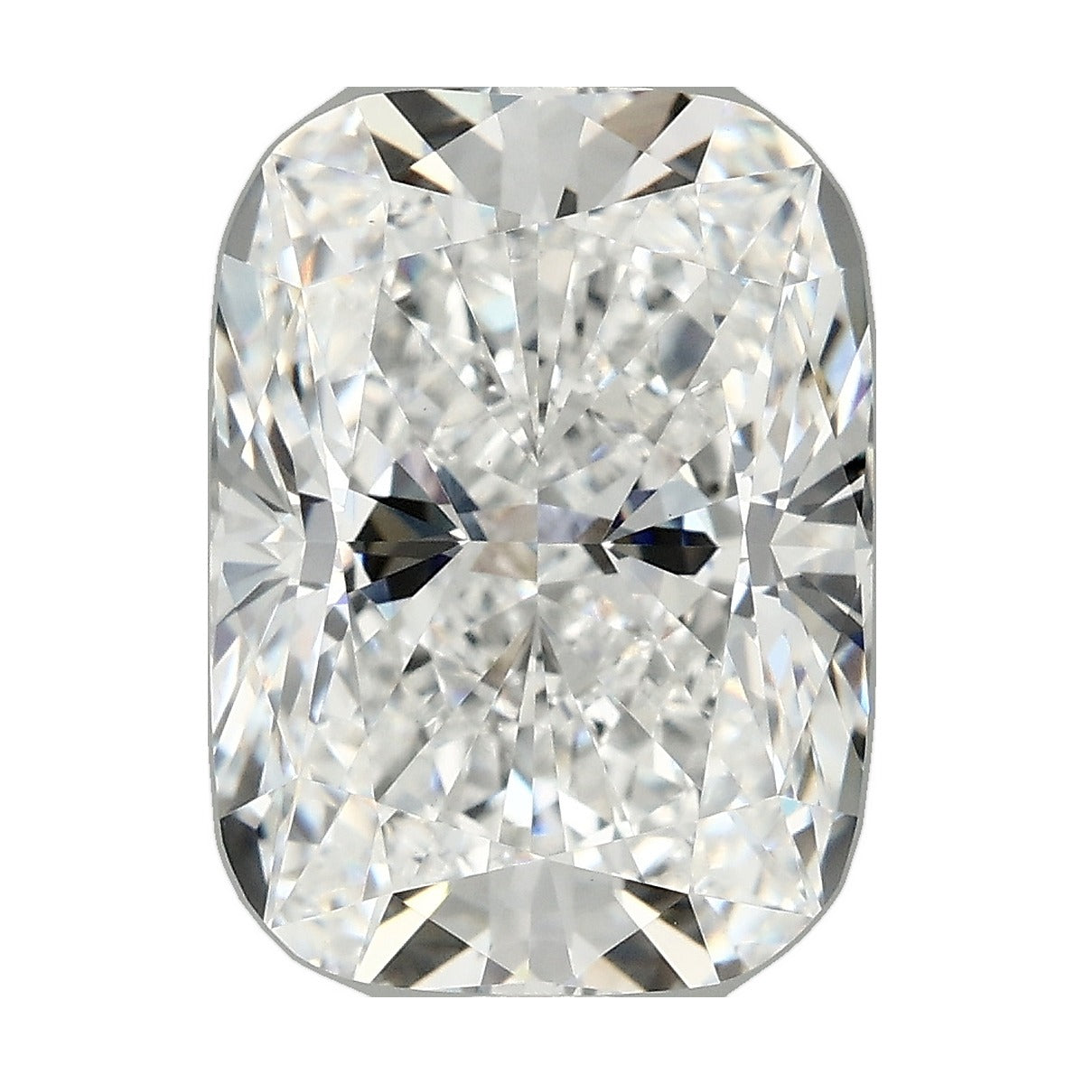 5.09 ct elongated cushion lab-grown diamond, D color, VS1 clarity, IGI certified, still from its 360° video