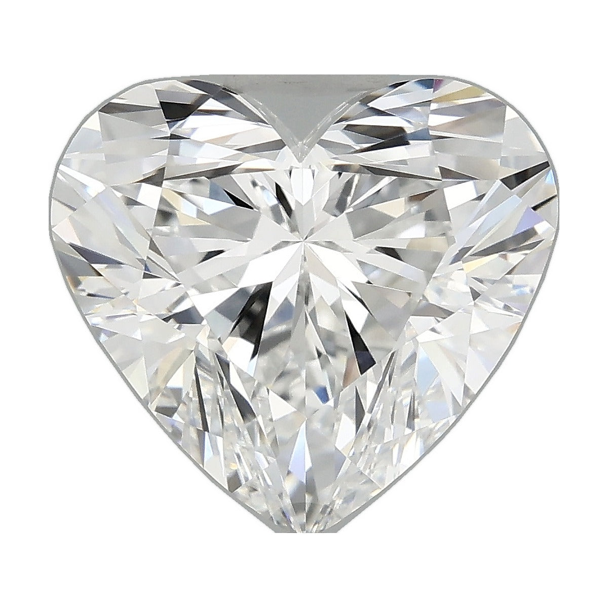 5.09 ct heart lab-grown diamond, D color, VVS2 clarity, IGI certified, still from its 360° video