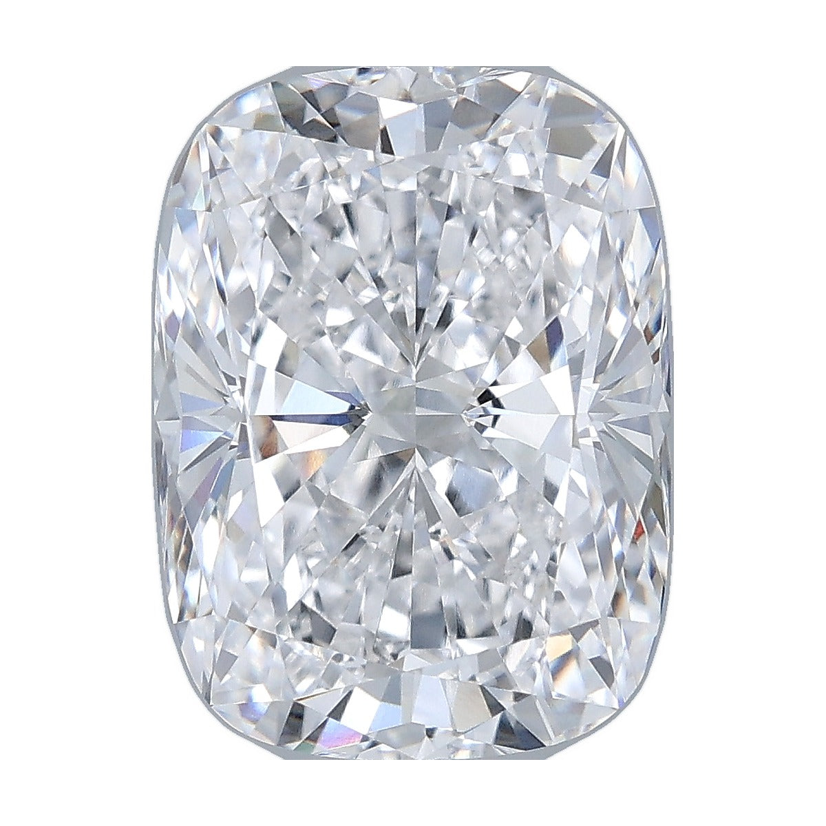5.15 ct elongated cushion lab-grown diamond, D color, VVS1 clarity, IGI certified, still from its 360° video