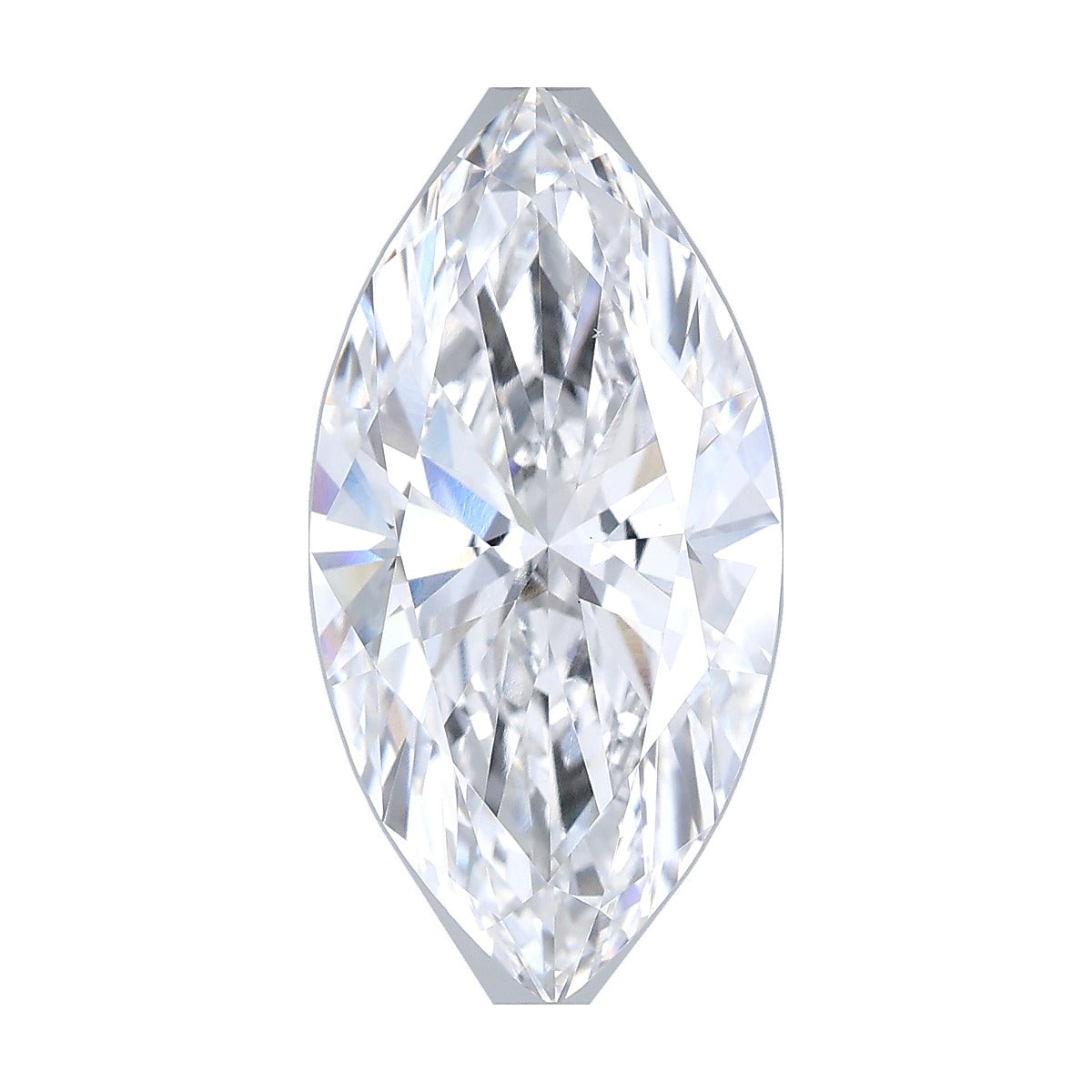 5.28 ct marquise lab-grown diamond, E color, VS1 clarity, IGI certified, still from its 360° video