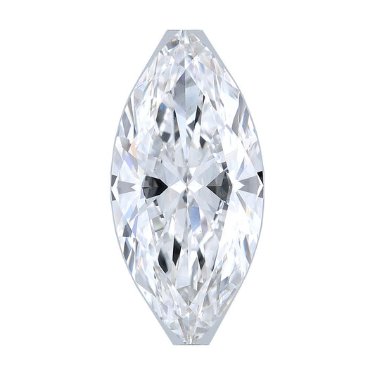 5.50 ct marquise lab-grown diamond, F color, VS1 clarity, IGI certified, still from its 360° video